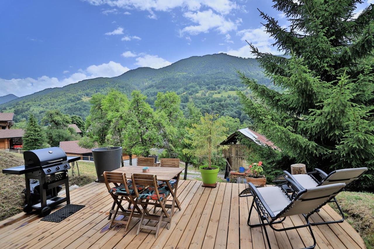 Studio Du Coin - Vue Montagne, Au Calme, Terrasse - Aravistour Apartment Les Villards-sur-Thônes Exterior photo